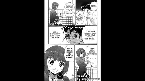 shrinking manga|Show that involves characters shrinking\growing : .